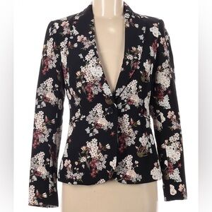Cynthia Rowley Floral Print Blazer